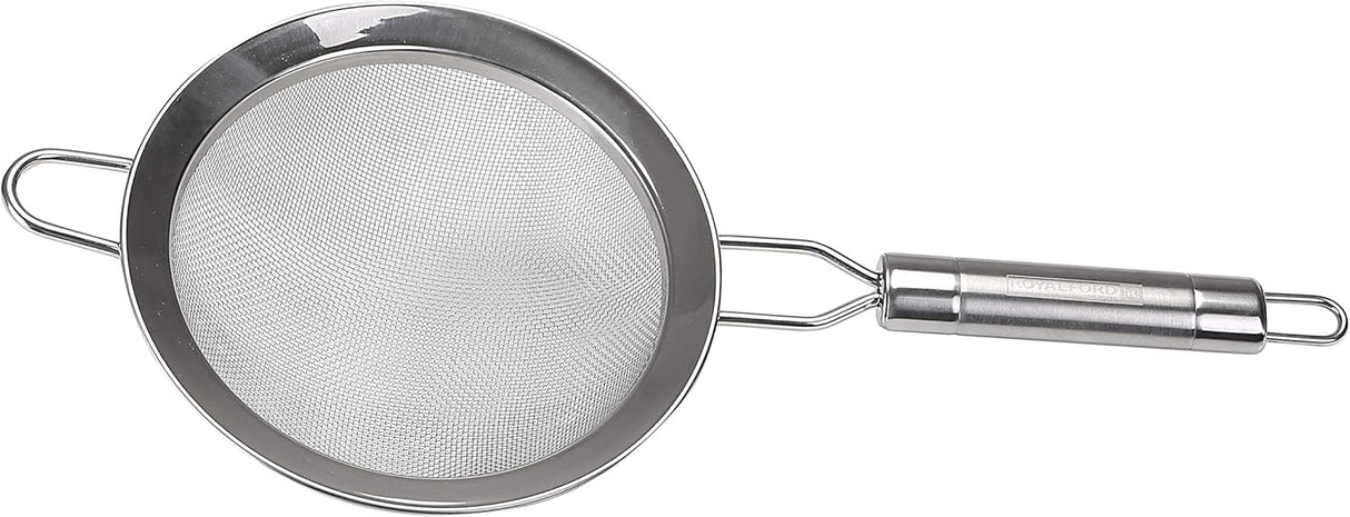 ROYALFORD Stainless Steel Strainer 36.2cm*15cm - RF2050 - Al Kabayel Discount CentreROYALFORD Stainless Steel Strainer 36.2cm*15cm - RF2050Kitchen Utensils & GadgetsROYALFORDAl Kabayel Discount Centre