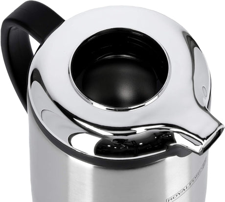 Royalford Stainless Steel Vaccum Flask 1300ml, Stainless Steel Inner Pot, Strong & Durable Design, 12hr Hot - 24hr Cold - RF6895 - Al Kabayel Discount CentreRoyalford Stainless Steel Vaccum Flask 1300ml, Stainless Steel Inner Pot, Strong & Durable Design, 12hr Hot - 24hr Cold - RF6895ThermosROYALFORDAl Kabayel Discount Centre