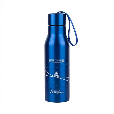 Royalford Stainless Steel Vacuum Bottle - 450ml - Blue / Pink - Al Kabayel Discount CentreRoyalford Stainless Steel Vacuum Bottle - 450ml - Blue / PinkWater BottlesROYALFORDAl Kabayel Discount Centre