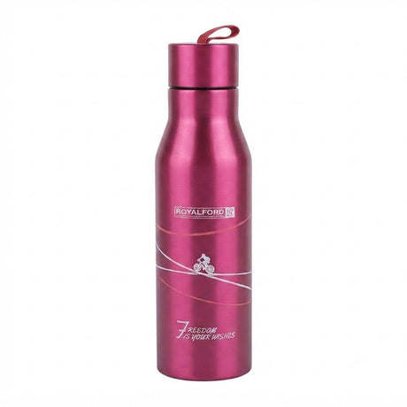 Royalford Stainless Steel Vacuum Bottle - 450ml - Blue / Pink - Al Kabayel Discount CentreRoyalford Stainless Steel Vacuum Bottle - 450ml - Blue / PinkWater BottlesROYALFORDAl Kabayel Discount Centre