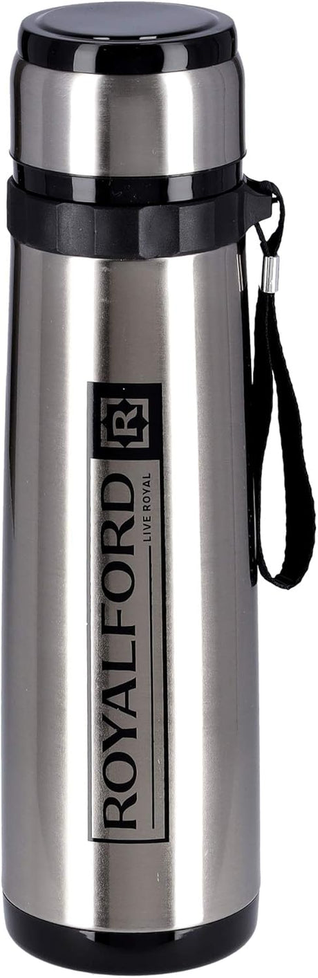 Royalford Stainless Steel Vacuum Bottle, RF9460 - 800ML - Al Kabayel Discount CentreRoyalford Stainless Steel Vacuum Bottle, RF9460 - 800MLThermosROYALFORDAl Kabayel Discount Centre