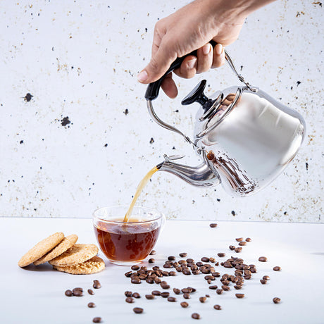 ROYALFORD Stainless Steel Whistling Kettle 1000ml - RF9563 - Al Kabayel Discount CentreROYALFORD Stainless Steel Whistling Kettle 1000ml - RF9563Tea/Coffee PotsROYALFORDAl Kabayel Discount Centre