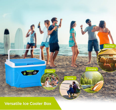 Royalford Thermo - Wagon Insulated Ice Cooler Box 5L, 3 - Layer PP - PU - HDPE Thermal Insulation, Blue - RF10477 - Al Kabayel Discount CentreRoyalford Thermo - Wagon Insulated Ice Cooler Box 5L, 3 - Layer PP - PU - HDPE Thermal Insulation, Blue - RF10477CoolersROYALFORDAl Kabayel Discount Centre