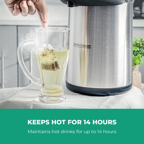 Royalford Vacuum Flask - RF8337 - 4 Ltr - Al Kabayel Discount CentreRoyalford Vacuum Flask - RF8337 - 4 LtrThermosROYALFORDAl Kabayel Discount Centre