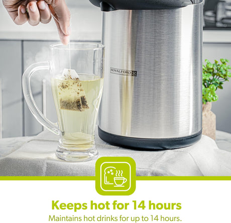 Royalford Vacuum Flask - RF8338 - 5 Ltr - Al Kabayel Discount CentreRoyalford Vacuum Flask - RF8338 - 5 LtrThermosROYALFORDAl Kabayel Discount Centre