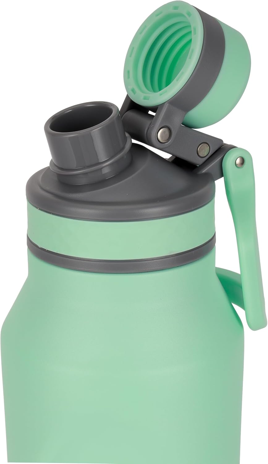 Royalford Water Bottle RF12438 Stainless Steel Double Wall Insulated thermos Bottle Hot Cold Water Flask Sports Bottle for Indoor and Outdoor Unbreakable Leak proof Light weight Assorted Colors - 1200ML - Al Kabayel Discount CentreRoyalford Water Bottle RF12438 Stainless Steel Double Wall Insulated thermos Bottle Hot Cold Water Flask Sports Bottle for Indoor and Outdoor Unbreakable Leak proof Light weight Assorted Colors - 1200MLWater BottlesROYALFORDAl Kabayel Discount Centre