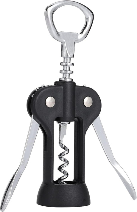 Royalford Wing Corkscrew Wine Bottle Opener – Stainless Steel 17cm (RF10773) - Al Kabayel Discount CentreRoyalford Wing Corkscrew Wine Bottle Opener – Stainless Steel 17cm (RF10773)Can OpenersROYALFORDAl Kabayel Discount Centre