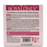 Royallines Pro-Vitamin B5 & Castor Oil Extra Volume Hair Mask 450ml - Al Kabayel Discount CentreRoyallines Pro-Vitamin B5 & Castor Oil Extra Volume Hair Mask 450mlHair MasksROYALLINESAl Kabayel Discount Centre