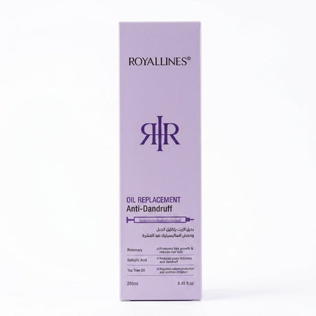 Royallines Rosemary & Salicylic Acid Anti-Dandruff Oil Replacement – 250ml - Al Kabayel Discount CentreRoyallines Rosemary & Salicylic Acid Anti-Dandruff Oil Replacement – 250mlHair CareROYALLINESAl Kabayel Discount Centre