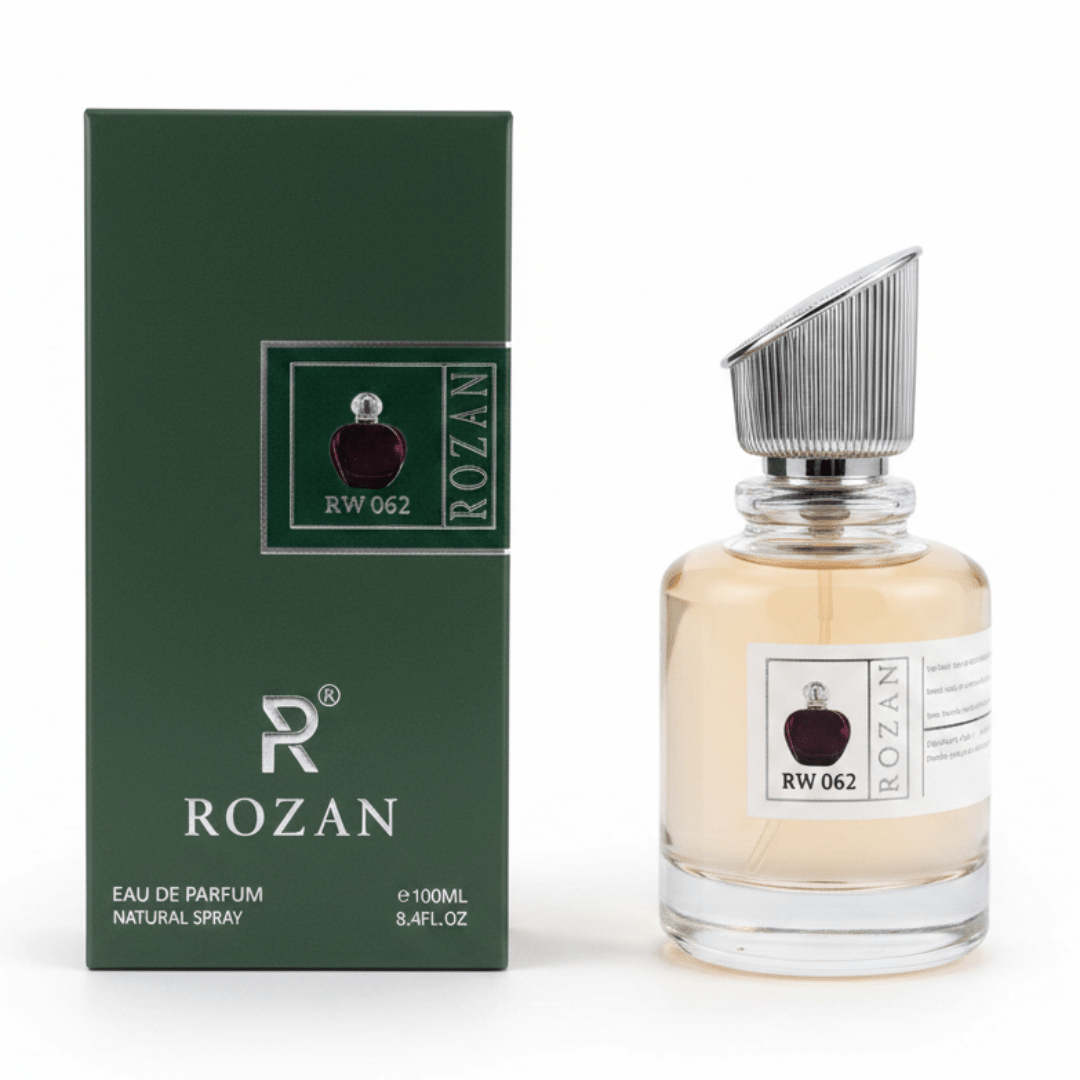 Rozan Eau de Parfum for Women – Oriental Floral Fragrance | Natural Spray | RW 062 | 100ml | Inspired Version | - Al Kabayel Discount CentreRozan Eau de Parfum for Women – Oriental Floral Fragrance | Natural Spray | RW 062 | 100ml | Inspired Version |PerfumesROZANAl Kabayel Discount Centre