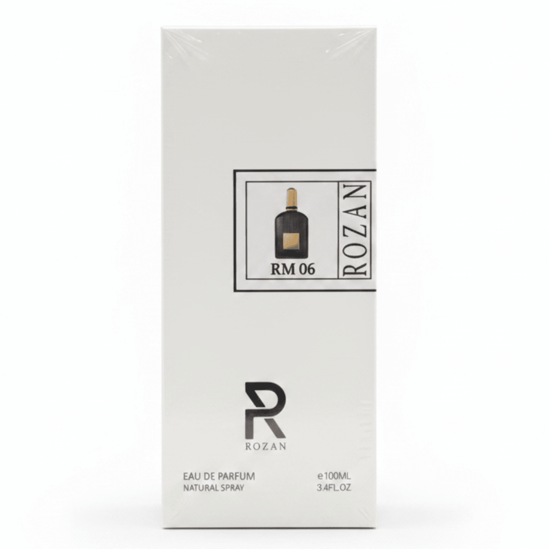 Rozan RM 006 Eau de Parfum 100ml – Unisex Luxury Fragrance | Black Orchid, Truffle & Dark Chocolate | Natural Spray | Inspired Version | - Al Kabayel Discount CentreRozan RM 006 Eau de Parfum 100ml – Unisex Luxury Fragrance | Black Orchid, Truffle & Dark Chocolate | Natural Spray | Inspired Version |PerfumesROZANAl Kabayel Discount Centre