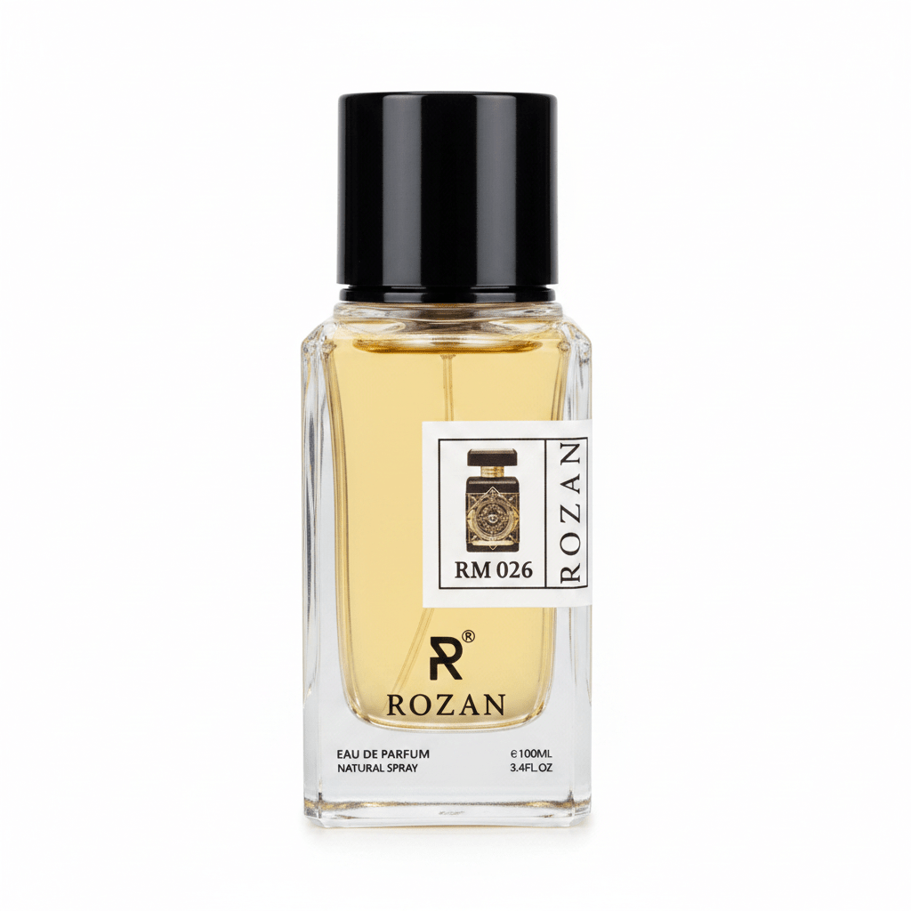 Rozan RM 026 Eau de Parfum 100ml – Unisex Luxury Fragrance with Saffron, Oud & Patchouli | Natural Spray | Inspired Version | - Al Kabayel Discount CentreRozan RM 026 Eau de Parfum 100ml – Unisex Luxury Fragrance with Saffron, Oud & Patchouli | Natural Spray | Inspired Version |PerfumesROZANAl Kabayel Discount Centre