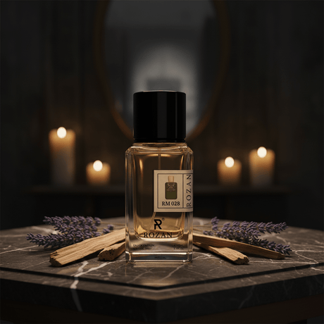 Rozan RM 028 Eau de Parfum for Men 100ml – Woody Aromatic Fragrance with Clary Sage, Saffron, Agarwood Oud & Cedar | Natural Spray | Inspired Version | - Al Kabayel Discount CentreRozan RM 028 Eau de Parfum for Men 100ml – Woody Aromatic Fragrance with Clary Sage, Saffron, Agarwood Oud & Cedar | Natural Spray | Inspired Version |PerfumesROZANAl Kabayel Discount Centre