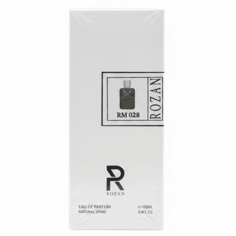Rozan RM 028 Eau de Parfum for Men 100ml – Woody Aromatic Fragrance with Clary Sage, Saffron, Agarwood Oud & Cedar | Natural Spray | Inspired Version | - Al Kabayel Discount CentreRozan RM 028 Eau de Parfum for Men 100ml – Woody Aromatic Fragrance with Clary Sage, Saffron, Agarwood Oud & Cedar | Natural Spray | Inspired Version |PerfumesROZANAl Kabayel Discount Centre