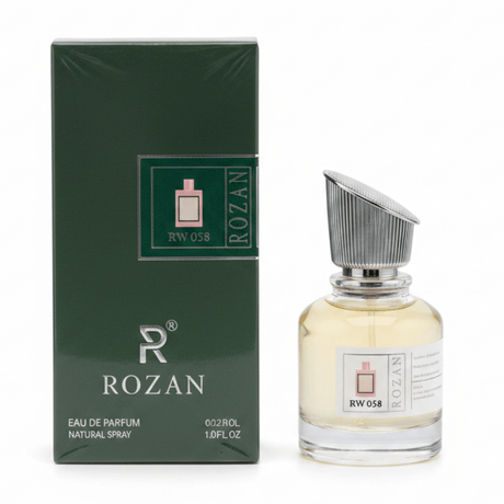 Rozan RW 058 Eau de Parfum for Women 100ml – Floral Fragrance with Jasmine, Tuberose & Rangoon Creeper | Natural Spray | Inspired Version | - Al Kabayel Discount CentreRozan RW 058 Eau de Parfum for Women 100ml – Floral Fragrance with Jasmine, Tuberose & Rangoon Creeper | Natural Spray | Inspired Version |PerfumesROZANAl Kabayel Discount Centre