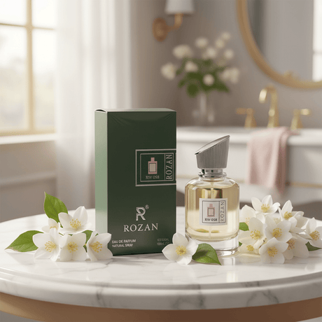 Rozan RW 058 Eau de Parfum for Women 100ml – Floral Fragrance with Jasmine, Tuberose & Rangoon Creeper | Natural Spray | Inspired Version | - Al Kabayel Discount CentreRozan RW 058 Eau de Parfum for Women 100ml – Floral Fragrance with Jasmine, Tuberose & Rangoon Creeper | Natural Spray | Inspired Version |PerfumesROZANAl Kabayel Discount Centre