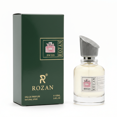 Rozan RW025 Eau de Parfum for Women 100ml – Oriental Floral Fragrance with Iris, Rose & Vanilla | Natural Spray | Inspired Version | - Al Kabayel Discount CentreRozan RW025 Eau de Parfum for Women 100ml – Oriental Floral Fragrance with Iris, Rose & Vanilla | Natural Spray | Inspired Version |PerfumesROZANAl Kabayel Discount Centre