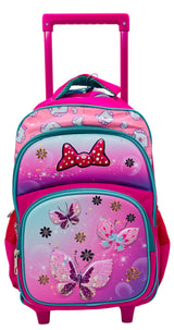 RPJ School Trolley Bag 42cm*28cm*17cm, Pink/Green - Al Kabayel Discount CentreRPJ School Trolley Bag 42cm*28cm*17cm, Pink/GreenSchool BagsRPJAl Kabayel Discount Centre