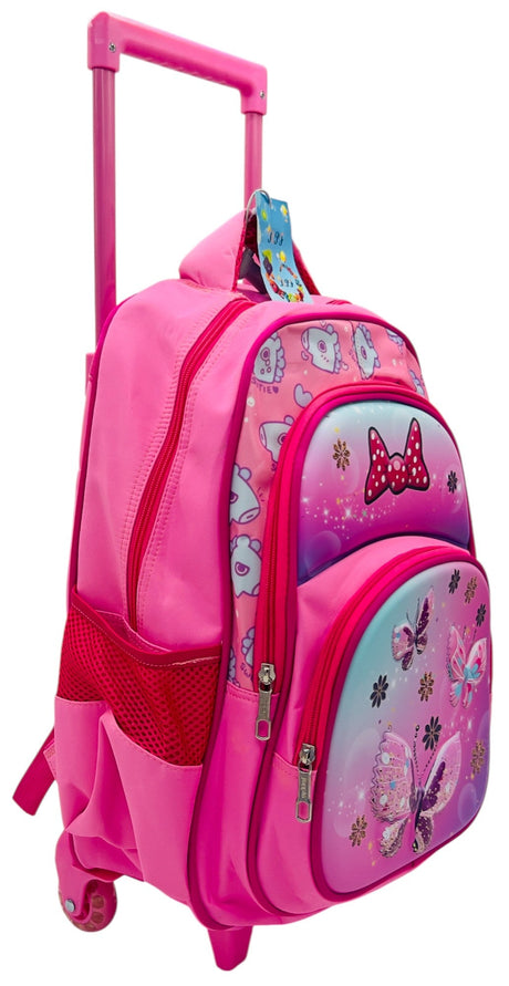 RPJ School Trolley Bag 42cm*28cm*17cm, Pink - Al Kabayel Discount CentreRPJ School Trolley Bag 42cm*28cm*17cm, PinkSchool BagsRPJAl Kabayel Discount Centre
