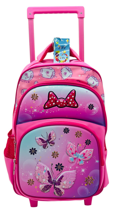 RPJ School Trolley Bag 42cm*28cm*17cm, Pink - Al Kabayel Discount CentreRPJ School Trolley Bag 42cm*28cm*17cm, PinkSchool BagsRPJAl Kabayel Discount Centre