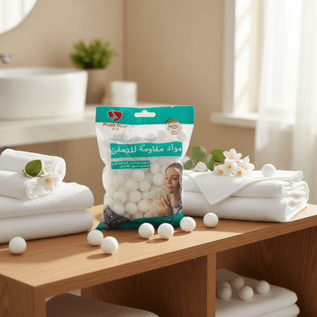Rush Deer Naphthalene Balls 300gm, White - Al Kabayel Discount CentreRush Deer Naphthalene Balls 300gm, WhiteHousehold CleaningRUSH DEERAl Kabayel Discount Centre