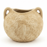 Rustic Beige Ceramic Amphora Vase with Dual Handles | Handcrafted Textured Décor Vase for Home, Majlis & Table Centerpiece | 15×10 cm - Al Kabayel Discount CentreRustic Beige Ceramic Amphora Vase with Dual Handles | Handcrafted Textured Décor Vase for Home, Majlis & Table Centerpiece | 15×10 cmHome Décor AccentsAKDCAl Kabayel Discount Centre