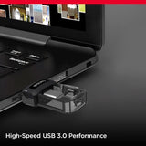 Sandisk 128Gb Ultra Dual Drive M3.0 For Android Devices And Computers - Microusb, Usb 3.0 - Sddd3 - 128G - G46 - Al Kabayel Discount CentreSandisk 128Gb Ultra Dual Drive M3.0 For Android Devices And Computers - Microusb, Usb 3.0 - Sddd3 - 128G - G46Electronic AppliancesSANDISKAl Kabayel Discount Centre