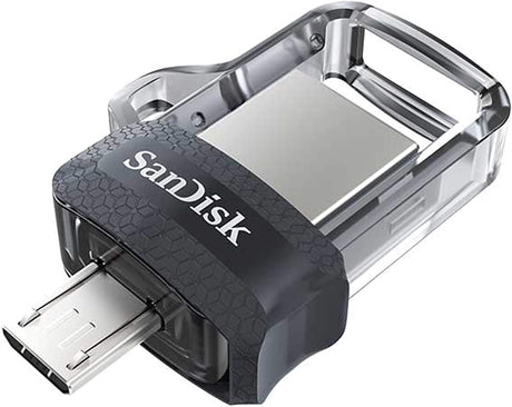 Sandisk 128Gb Ultra Dual Drive M3.0 For Android Devices And Computers - Microusb, Usb 3.0 - Sddd3 - 128G - G46 - Al Kabayel Discount CentreSandisk 128Gb Ultra Dual Drive M3.0 For Android Devices And Computers - Microusb, Usb 3.0 - Sddd3 - 128G - G46Electronic AppliancesSANDISKAl Kabayel Discount Centre
