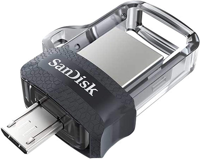 Sandisk 128Gb Ultra Dual Drive M3.0 For Android Devices And Computers - Microusb, Usb 3.0 - Sddd3 - 128G - G46 - Al Kabayel Discount CentreSandisk 128Gb Ultra Dual Drive M3.0 For Android Devices And Computers - Microusb, Usb 3.0 - Sddd3 - 128G - G46Electronic AppliancesSANDISKAl Kabayel Discount Centre