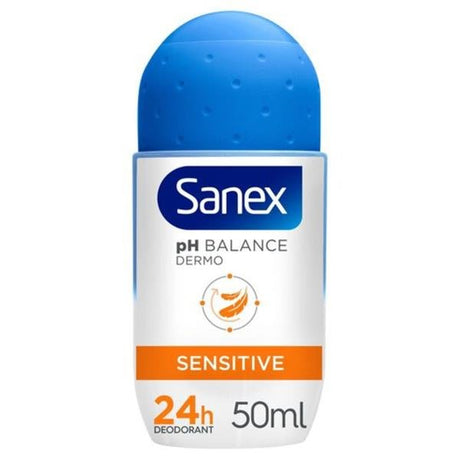 Sanex Ladies Sensitive Ph Balance Anti - Perspirant Roll On - 50ML - Al Kabayel Discount CentreSanex Ladies Sensitive Ph Balance Anti - Perspirant Roll On - 50MLDeodorants & AntiperspirantsSANEXAl Kabayel Discount Centre