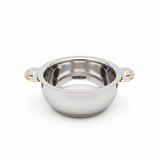 Sanjana Salma Compact Stainless Steel Insulated Hotpot for Food Storage and Serving Durable Silver & Gold Finish 600 ml - Al Kabayel Discount CentreSanjana Salma Compact Stainless Steel Insulated Hotpot for Food Storage and Serving Durable Silver & Gold Finish 600 mlCasserolesSANJANAAl Kabayel Discount Centre