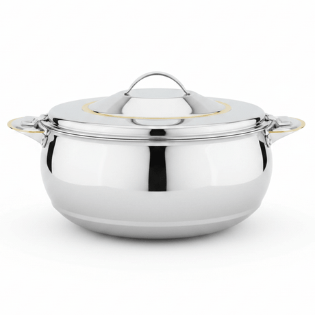 Sanjana Salma Large Capacity Stainless Steel Hotpot with Thermal Insulation Ideal for Family Serving 3000 ml - Al Kabayel Discount CentreSanjana Salma Large Capacity Stainless Steel Hotpot with Thermal Insulation Ideal for Family Serving 3000 mlCasserolesSANJANAAl Kabayel Discount Centre