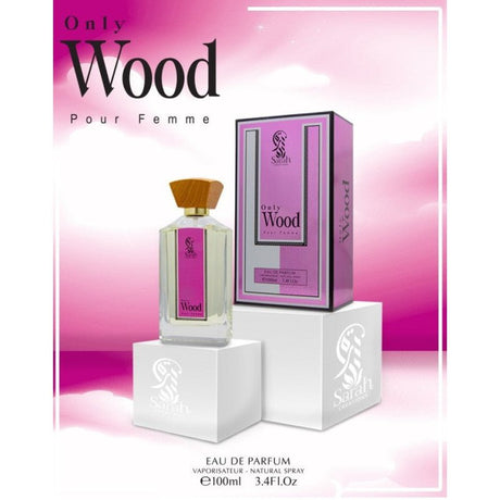 Sarah Creation Perfume Only Wood - For Woman (100ML) - Al Kabayel Discount CentreSarah Creation Perfume Only Wood - For Woman (100ML)PerfumesSARAH CREATIONAl Kabayel Discount Centre