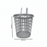 Sarvah Grey Plastic Laundry Basket with Handles - 45×42 cm - Al Kabayel Discount CentreSarvah Grey Plastic Laundry Basket with Handles - 45×42 cmOrganizers & AccessoriesSARVAHAl Kabayel Discount Centre