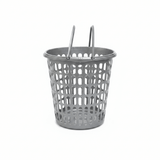 Sarvah Grey Plastic Laundry Basket with Handles - 45×42 cm - Al Kabayel Discount CentreSarvah Grey Plastic Laundry Basket with Handles - 45×42 cmOrganizers & AccessoriesSARVAHAl Kabayel Discount Centre