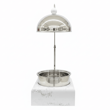 Satin Serve Premium Stainless Steel Chafing Dish with Durable White Melamine Base Catering Buffet Warmer 2.5L - Al Kabayel Discount CentreSatin Serve Premium Stainless Steel Chafing Dish with Durable White Melamine Base Catering Buffet Warmer 2.5LWarmersSATINAl Kabayel Discount Centre