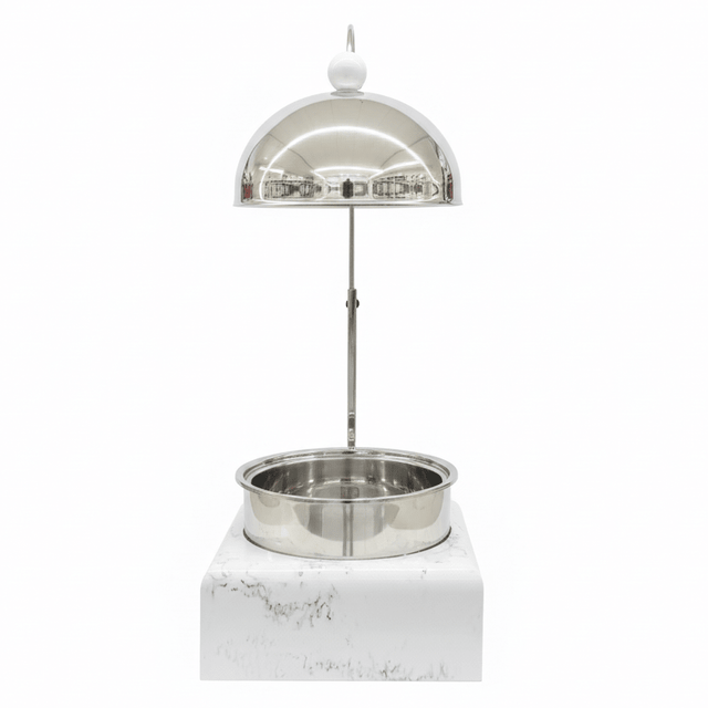 Satin Serve Premium Stainless Steel Chafing Dish with Durable White Melamine Base Catering Buffet Warmer 2.5L - Al Kabayel Discount CentreSatin Serve Premium Stainless Steel Chafing Dish with Durable White Melamine Base Catering Buffet Warmer 2.5LWarmersSATINAl Kabayel Discount Centre