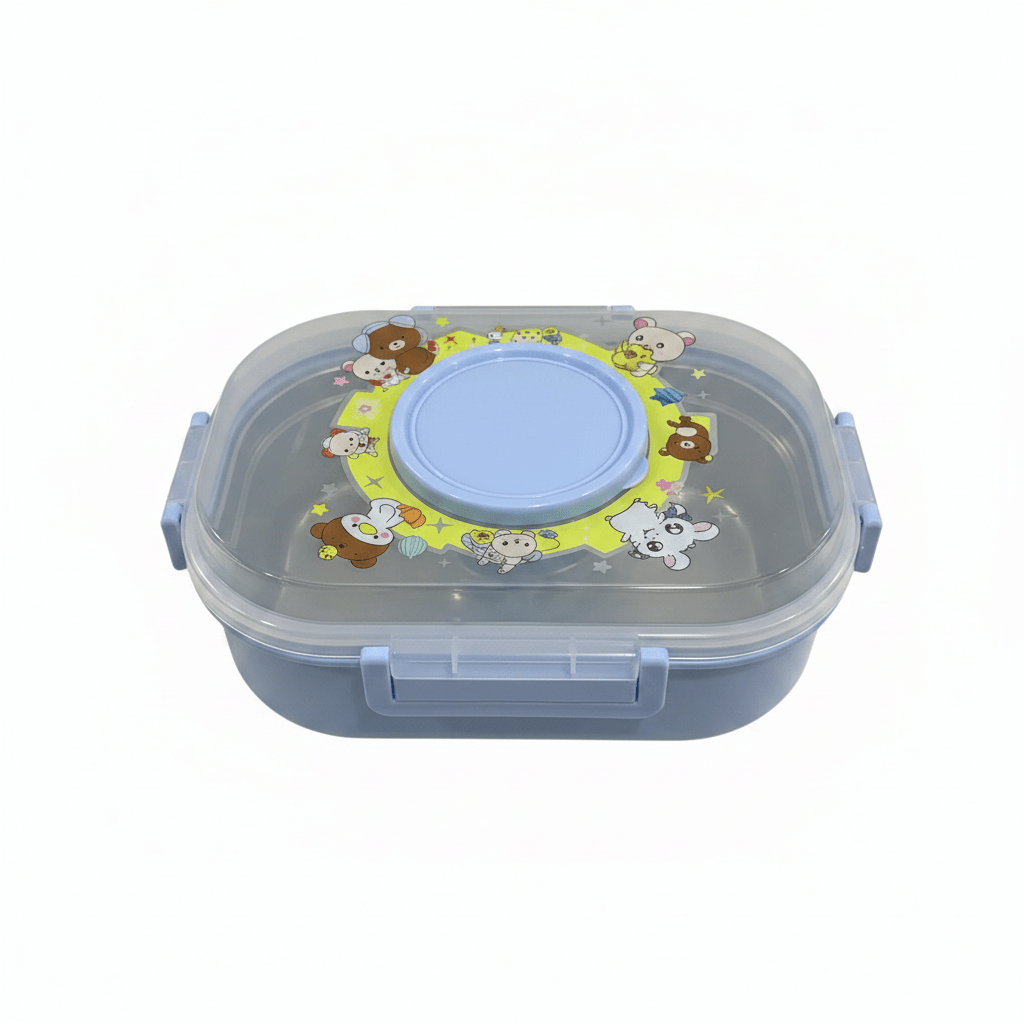 SBC 2-Section Plastic Lunch Box with Spork - 20×13 cm - Al Kabayel Discount CentreSBC 2-Section Plastic Lunch Box with Spork - 20×13 cmLunch BoxSBCAl Kabayel Discount Centre