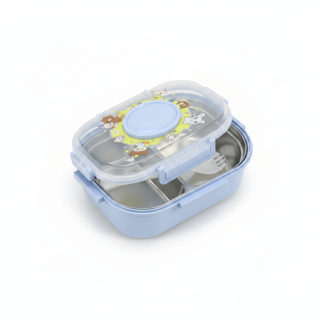 SBC 2-Section Plastic Lunch Box with Spork - 20×13 cm - Al Kabayel Discount CentreSBC 2-Section Plastic Lunch Box with Spork - 20×13 cmLunch BoxSBCAl Kabayel Discount Centre