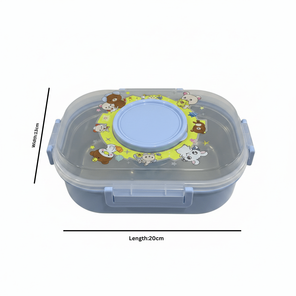 SBC 2-Section Plastic Lunch Box with Spork - 20×13 cm - Al Kabayel Discount CentreSBC 2-Section Plastic Lunch Box with Spork - 20×13 cmLunch BoxSBCAl Kabayel Discount Centre