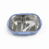 SBC 2-Section Plastic Lunch Box with Spork - 20×13 cm - Al Kabayel Discount CentreSBC 2-Section Plastic Lunch Box with Spork - 20×13 cmLunch BoxSBCAl Kabayel Discount Centre
