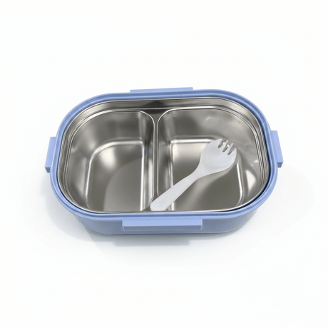 SBC 2-Section Plastic Lunch Box with Spork - 20×13 cm - Al Kabayel Discount CentreSBC 2-Section Plastic Lunch Box with Spork - 20×13 cmLunch BoxSBCAl Kabayel Discount Centre