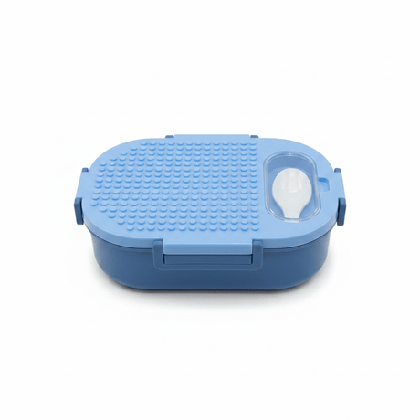 SBC Blue 2-Section Lunch Box with Spoon – 23×16cm - Al Kabayel Discount CentreSBC Blue 2-Section Lunch Box with Spoon – 23×16cmLunch BoxSBCAl Kabayel Discount Centre