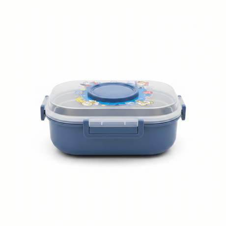 SBC Blue 2-Section Stainless Steel Kids Lunch Box with Spoon - 20×13 cm - Al Kabayel Discount CentreSBC Blue 2-Section Stainless Steel Kids Lunch Box with Spoon - 20×13 cmLunch BoxSBCAl Kabayel Discount Centre