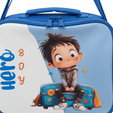 SBC Blue Hero Kids Polyester Lunch Bag – 20×25 cm - Al Kabayel Discount CentreSBC Blue Hero Kids Polyester Lunch Bag – 20×25 cmLunch BagsSBCAl Kabayel Discount Centre