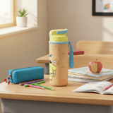 SBC Blue & Yellow "Have Fun" Kids Plastic Water Bottle with Pouch – 600ml - Al Kabayel Discount CentreSBC Blue & Yellow "Have Fun" Kids Plastic Water Bottle with Pouch – 600mlWater BottlesSBCAl Kabayel Discount Centre
