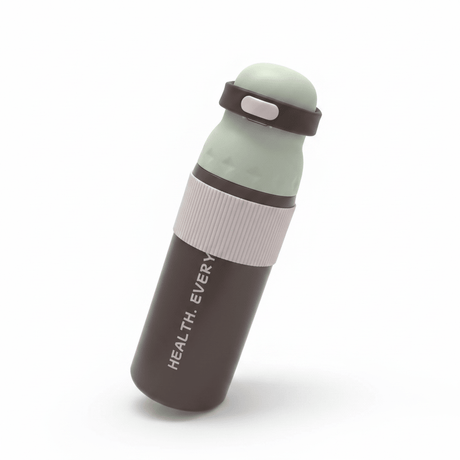 SBC Dark Brown & Sage Green Metal Water Bottle – 700ml - Al Kabayel Discount CentreSBC Dark Brown & Sage Green Metal Water Bottle – 700mlWater BottlesSBCAl Kabayel Discount Centre
