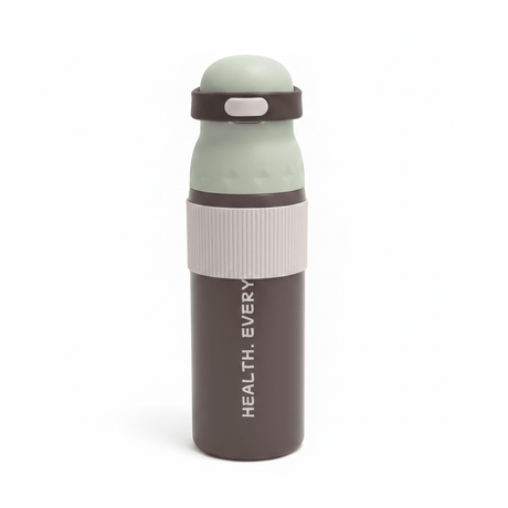 SBC Dark Brown & Sage Green Metal Water Bottle – 700ml - Al Kabayel Discount CentreSBC Dark Brown & Sage Green Metal Water Bottle – 700mlWater BottlesSBCAl Kabayel Discount Centre