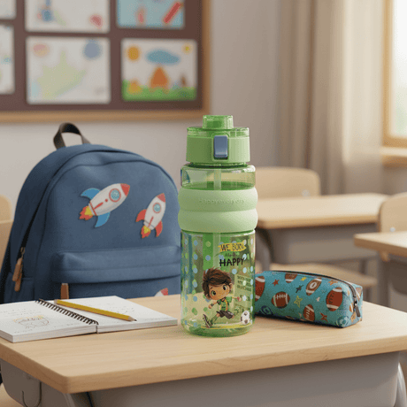 SBC Green Happy Everyday Kids Plastic Water Bottle – 750ml - Al Kabayel Discount CentreSBC Green Happy Everyday Kids Plastic Water Bottle – 750mlWater BottlesSBCAl Kabayel Discount Centre