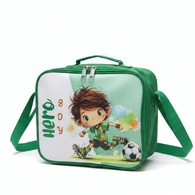 SBC Green Polyester Hero Boy Lunch Bag for Kids - 20×25 cm - Al Kabayel Discount CentreSBC Green Polyester Hero Boy Lunch Bag for Kids - 20×25 cmLunch BagsSBCAl Kabayel Discount Centre